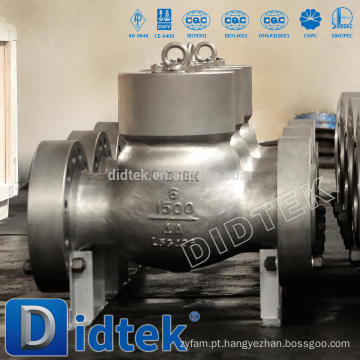 Didtek China Professional Valve Fabricante flange swing válvula de retenção